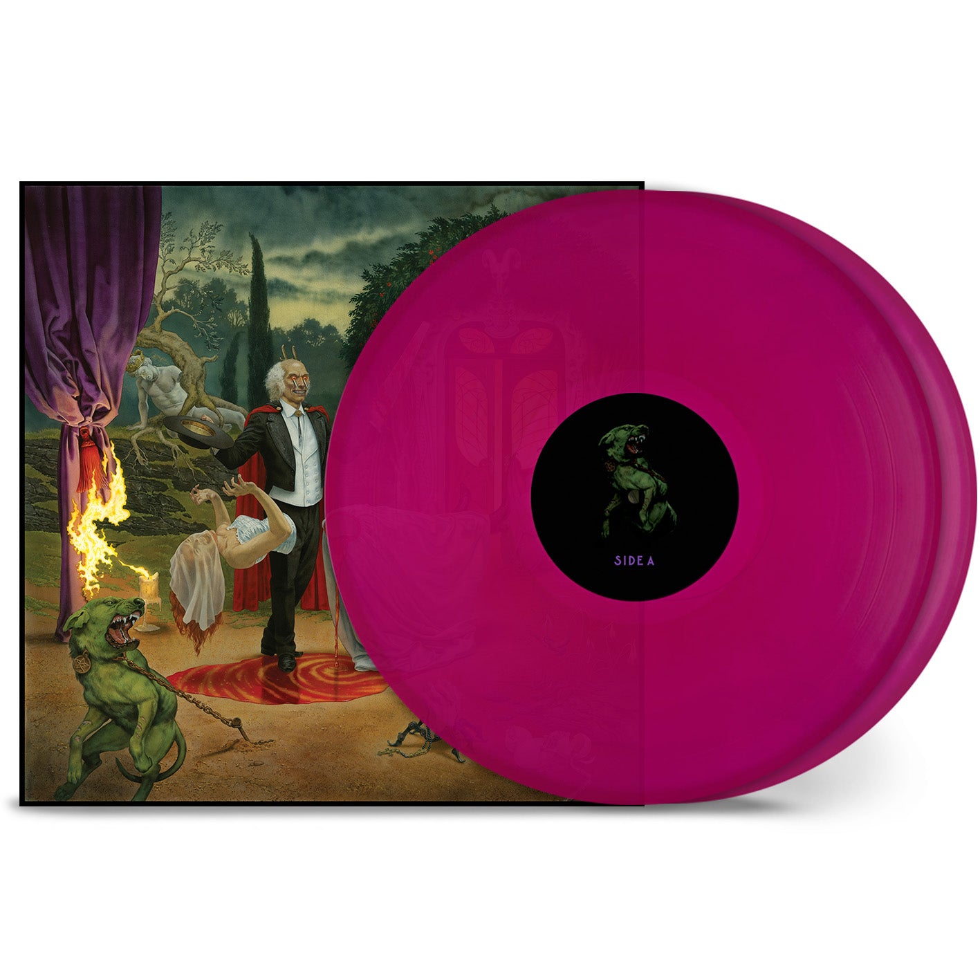 Anthrax Cursum Perficio 2LP vinyl magenta