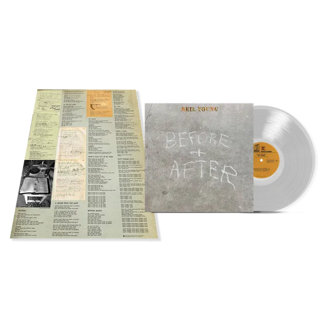 Neil Young Before and After Limited Edition LP vinylplate