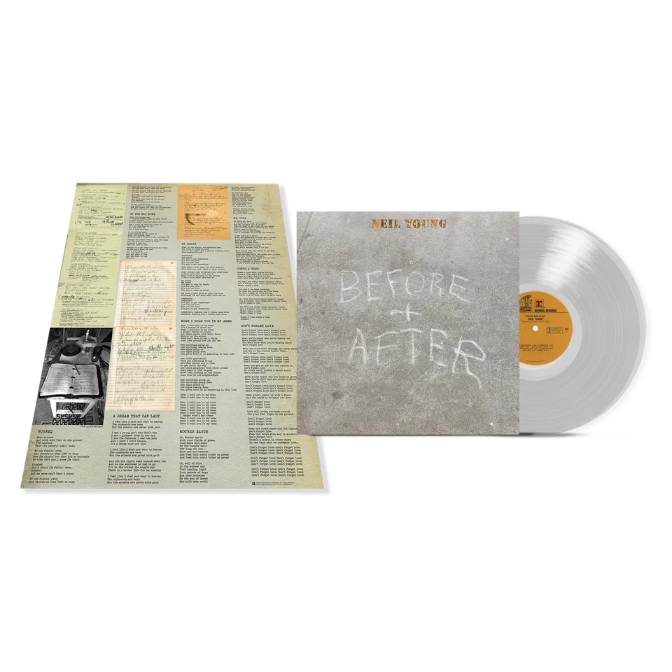 Neil Young Before and After Limited Edition LP vinylplate