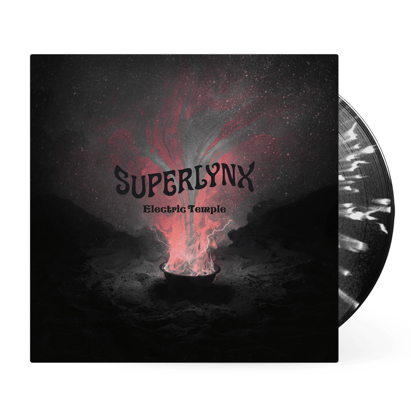Superlynx Electric Temple LP splatter vinyl