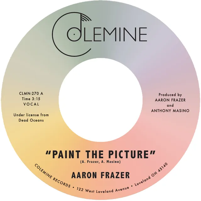 Aaron Frazer Paint Picture 7-tommer svart forhåndsb.