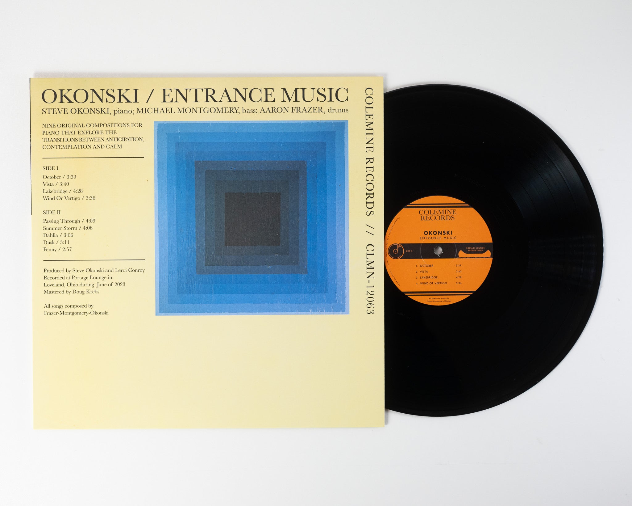 Okonski Entrance Music LP vinyl sort jazz