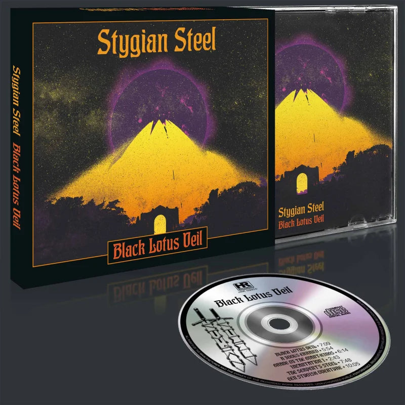 Stygian Steel Black Lotus Veil CD forhåndssalg doom metal