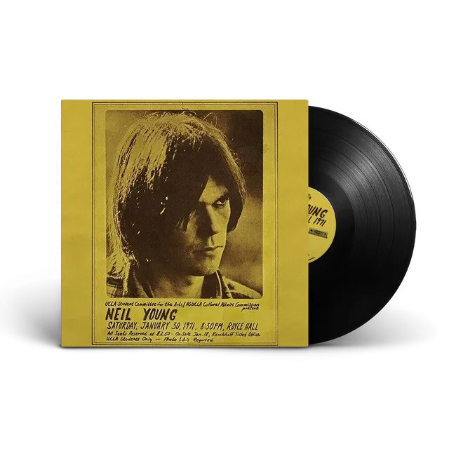 Neil Young OBS 4 Royce Hall 1971 LP akustisk
