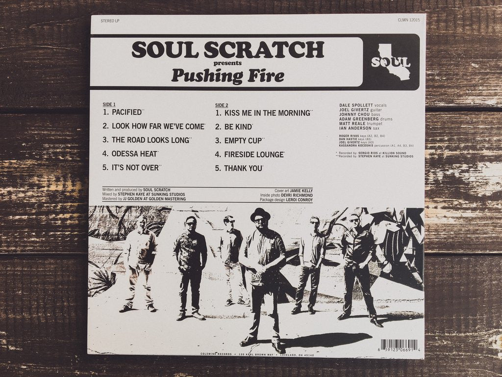 Soul Scratch Pushing Fire LP vinylplate soul-funk