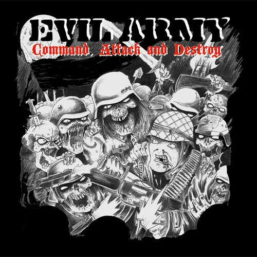 Evil Army Command Attack Destroy CD samling