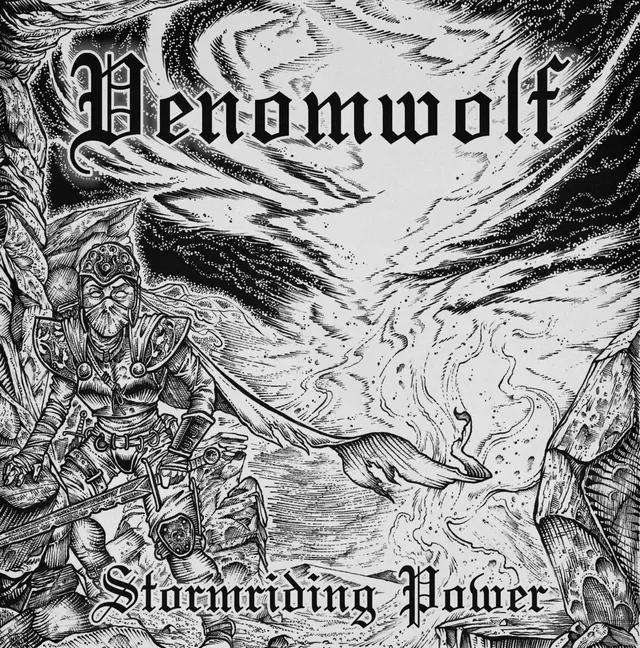 Venomwolf Stormriding Power LP rå svartmetall