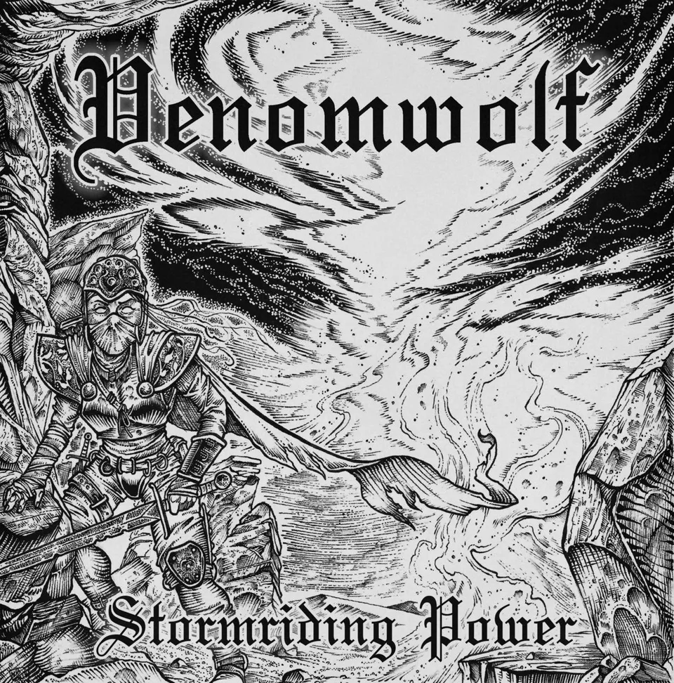 Venomwolf Stormriding Power LP rå svartmetall