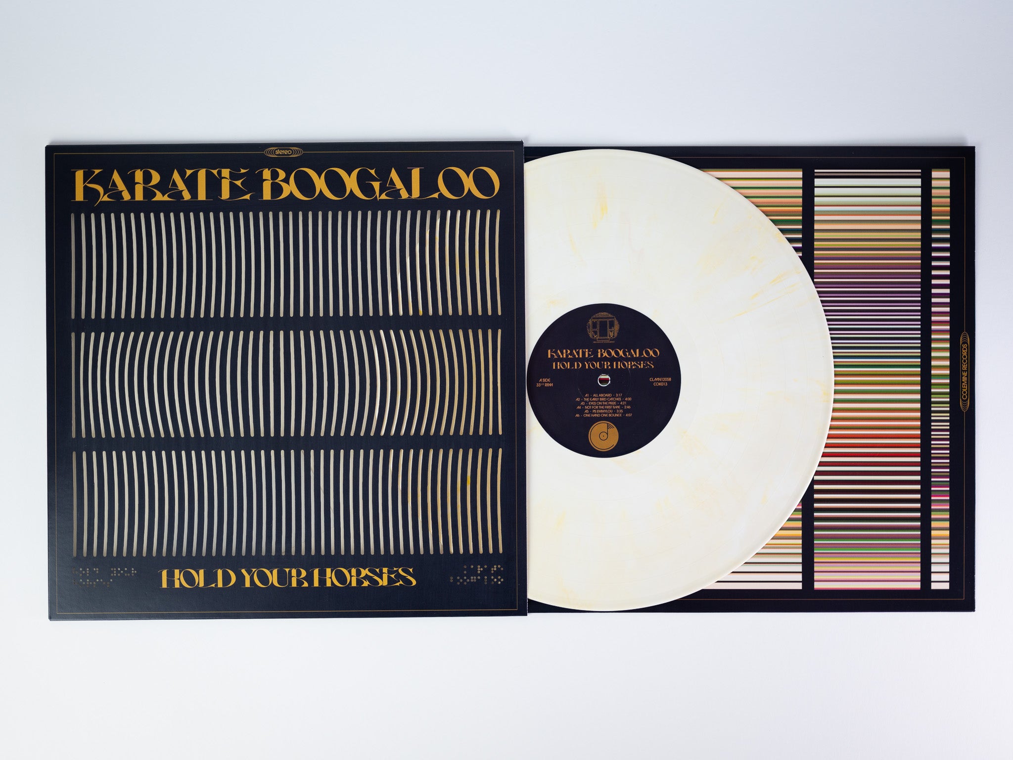 Karate Boogaloo Hold Your Horses vinyl LP cream