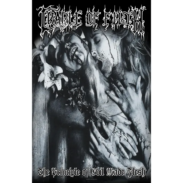 Cradle Of Filth The Principle Of Evil Made Flesh tekstilposter