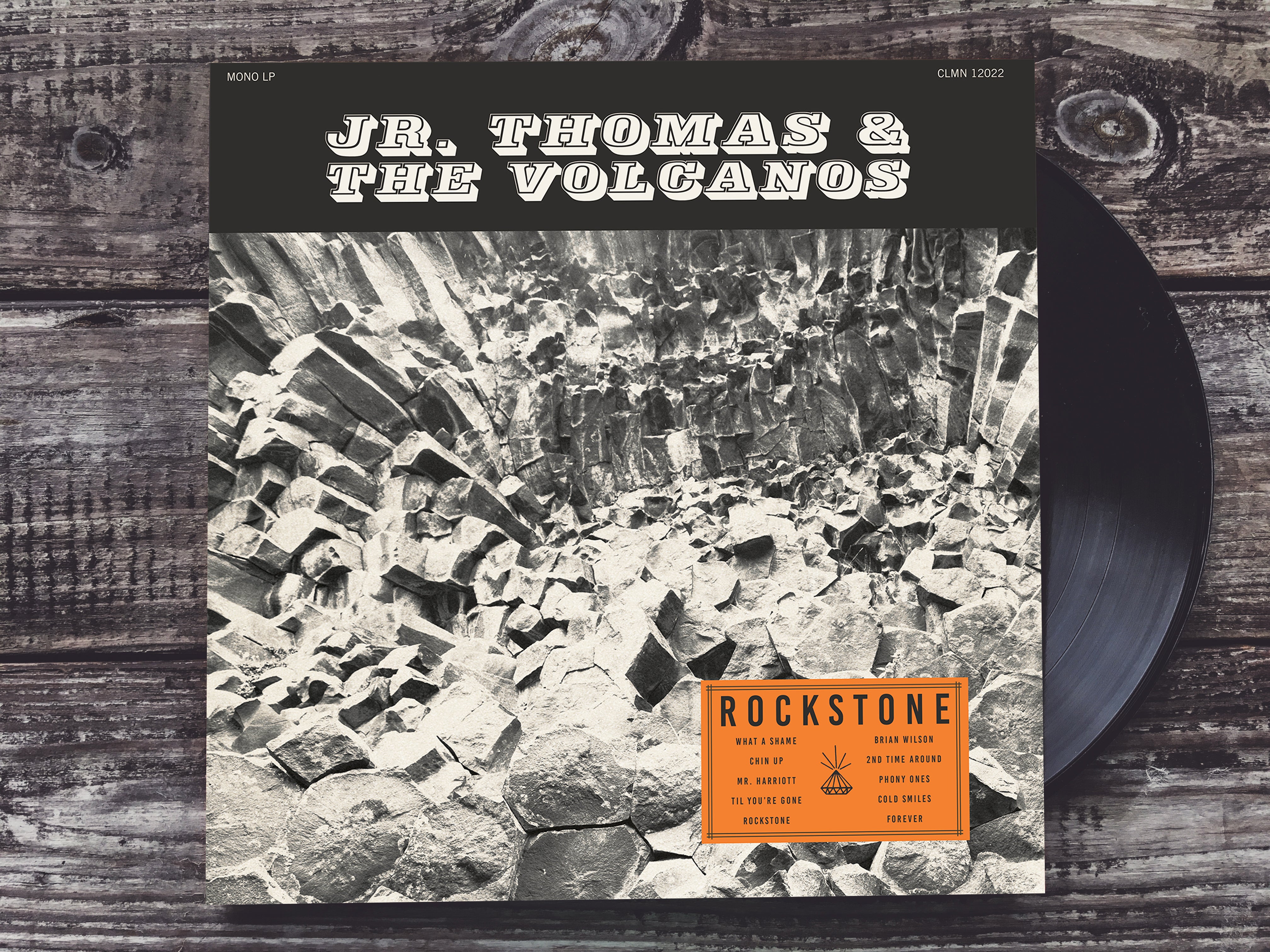 Jr. Thomas & The Volcanos Rockstone LP oransje vinyl
