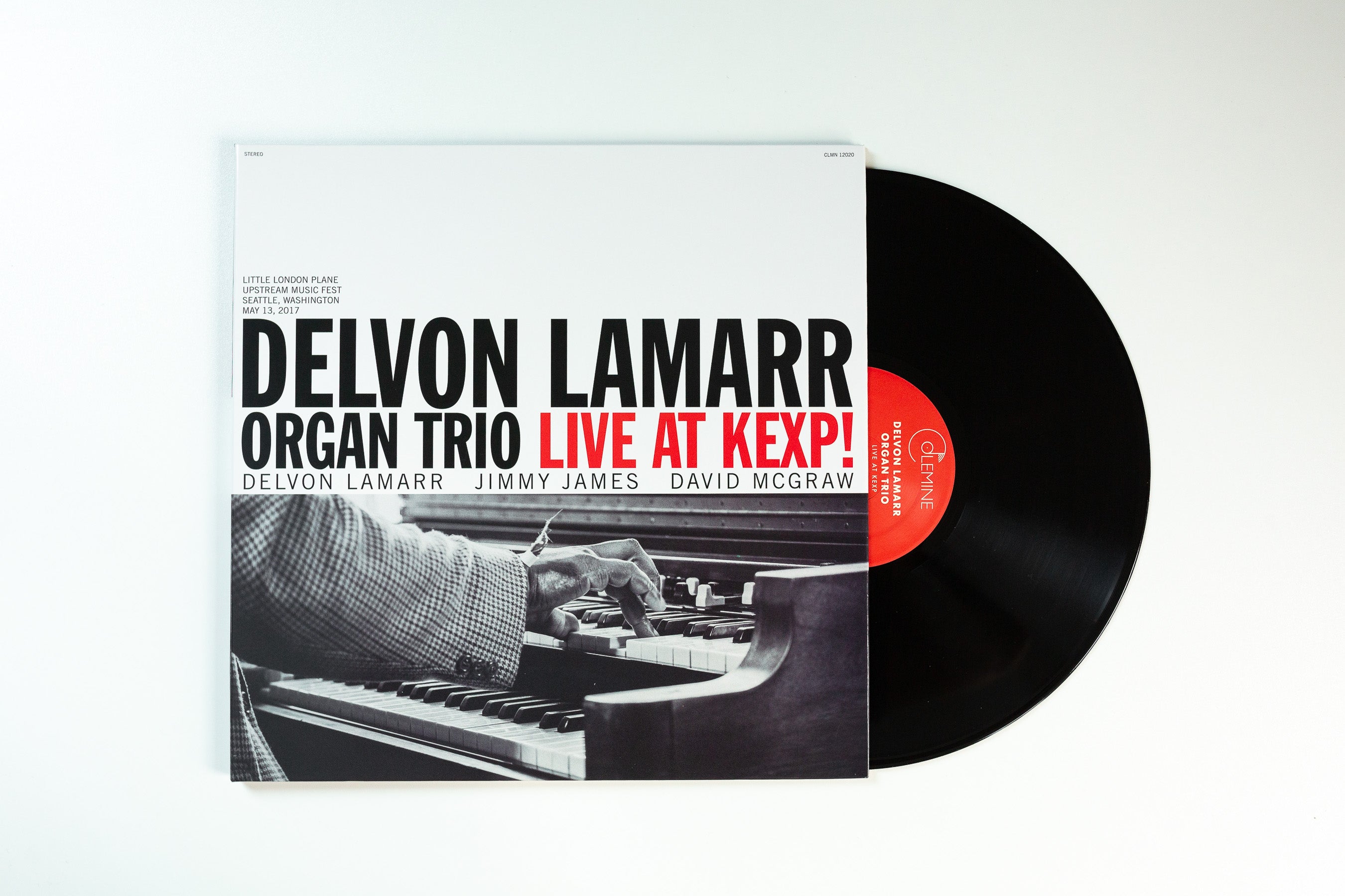 Delvon Lamarr Organ Trio Live At KEXP! LP vinylplate orange
