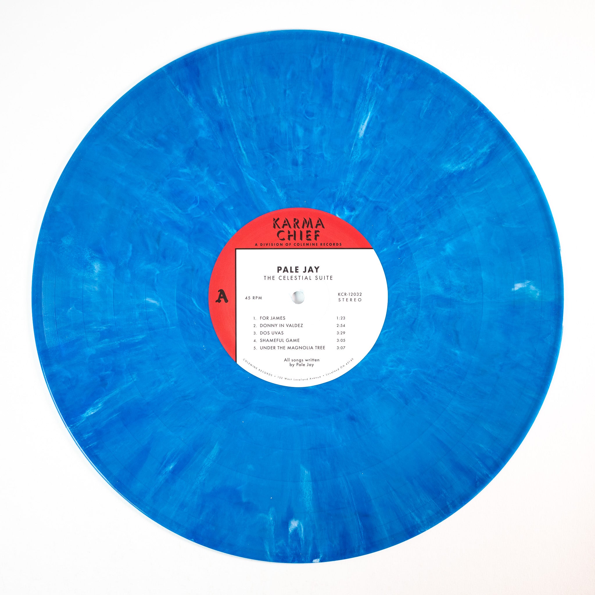Karma Chief Pale Jay Celestial Suite LP blå vinyl soul