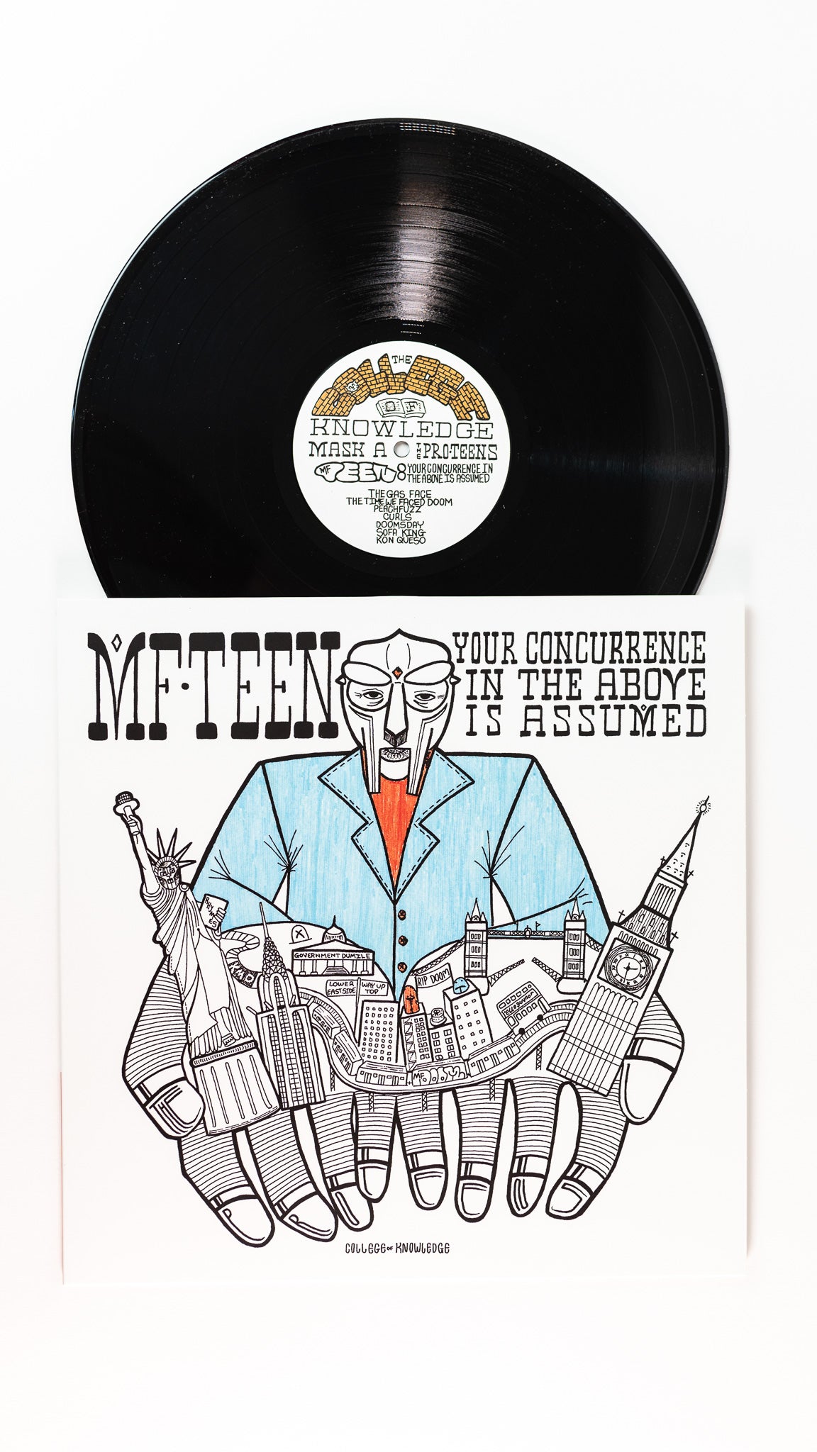 College of Knowledge Pro-Teens MF-Teen LP oransje boom-bap