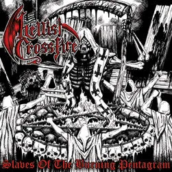 Hellish Crossfire Slaves Of The Burning Pentagram CD rå thrash