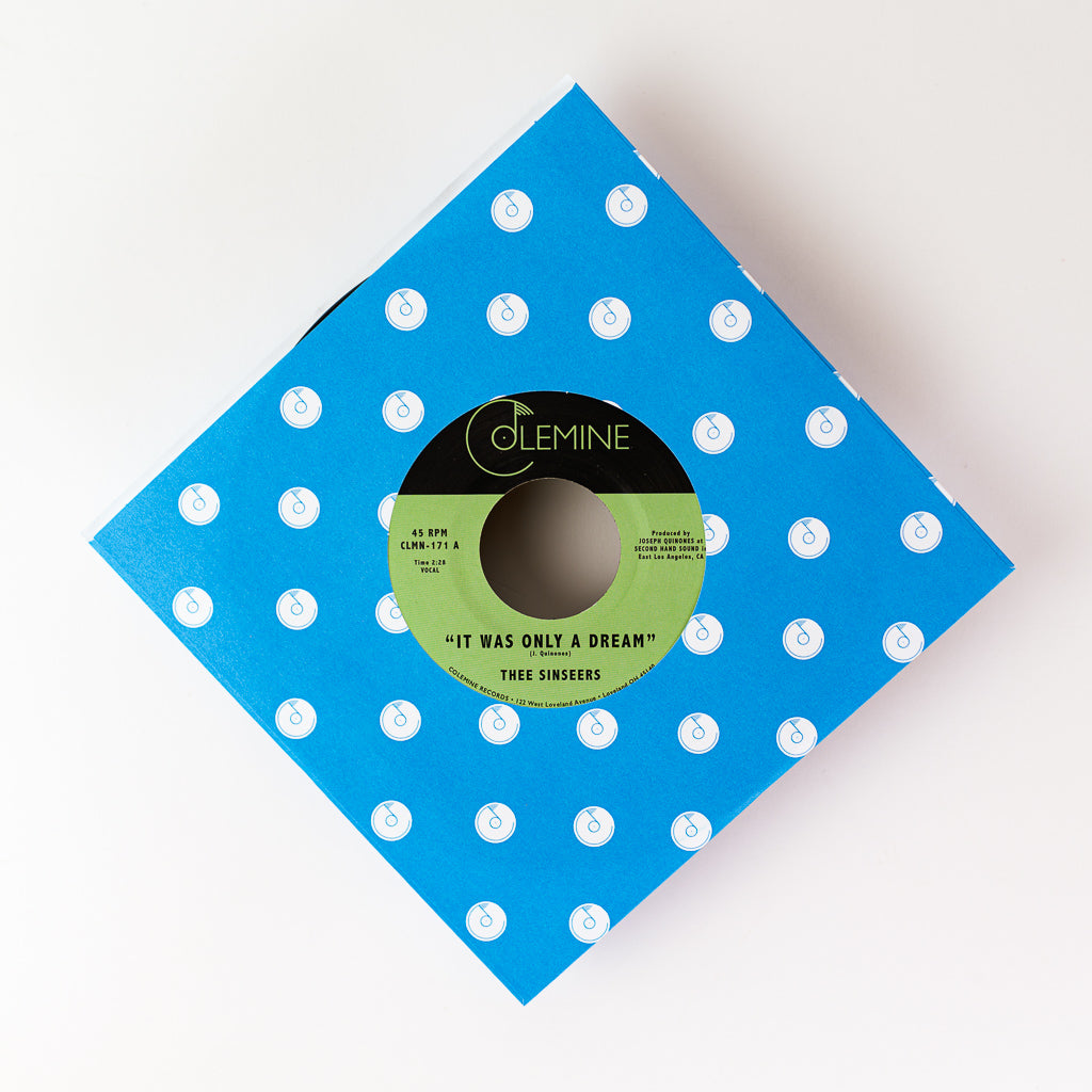 Colemine Thee Sinseers It Was Only A Dream vinylsingel gull