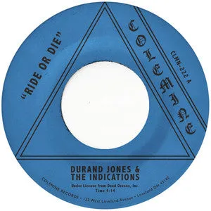 Durand Jones & The Indications Ride or Die More Than Ever 45 svart vinyl