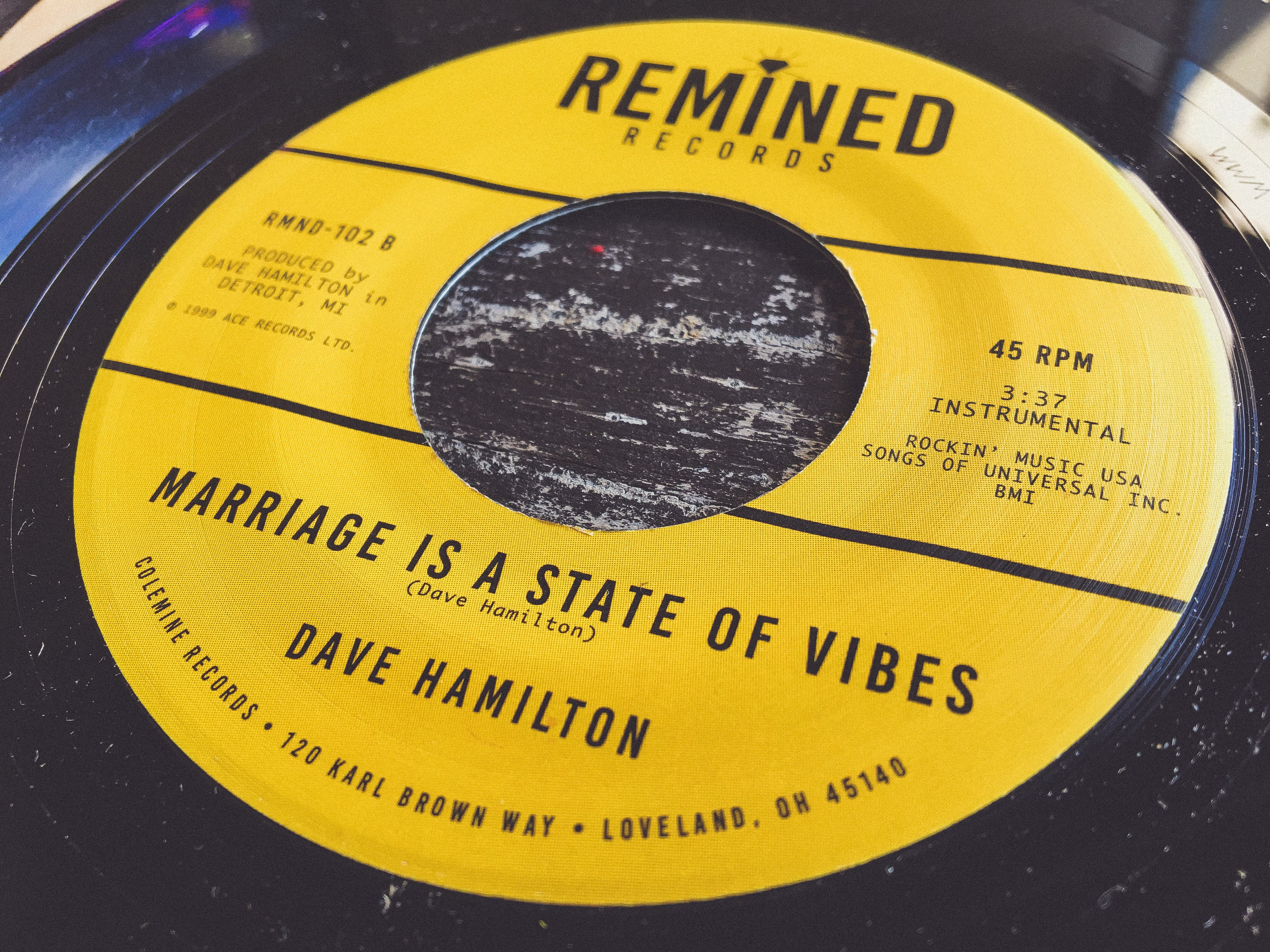 O.C. Tolbert Marriage Is Only 7" vinylsingel soul