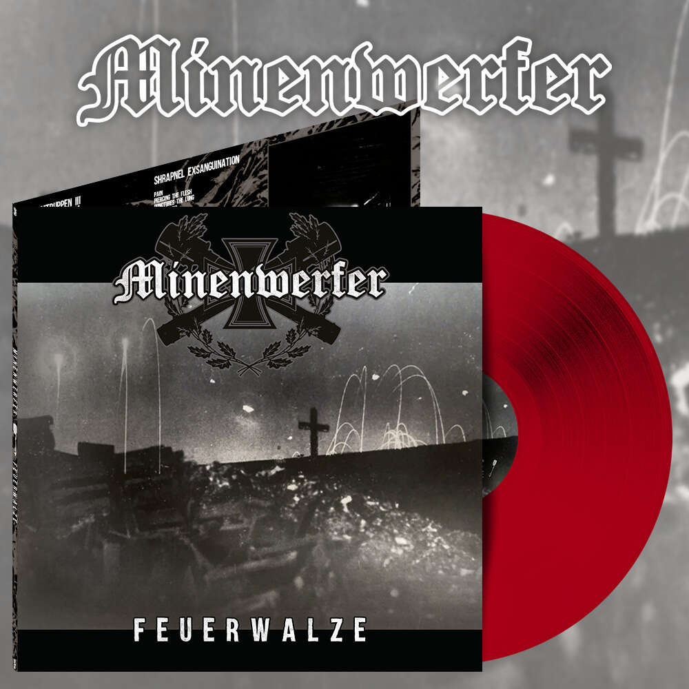 Minenwerfer Feuerwalze LP rød 180g vinyl