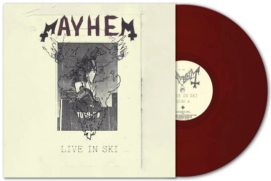 MAYHEM Live In Ski LP farget vinyl RSD
