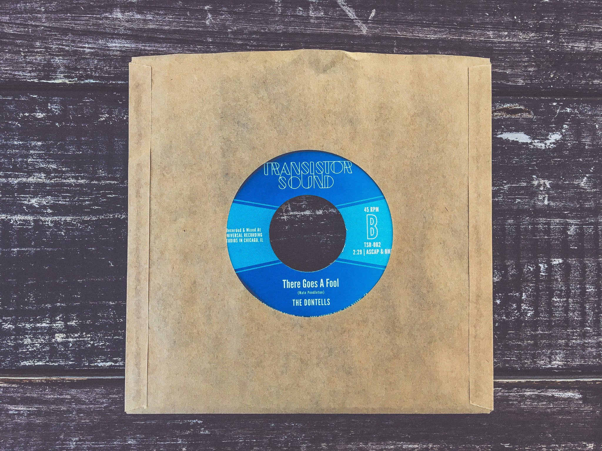 Transistor The Dontells Move On Down The Line 7-tommer soul