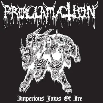 Proclamation Imperious Jaws Of Ire LP svart vinyl
