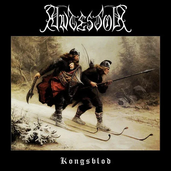 Antestor Kongsblod 2LP svart vinyl gatefold