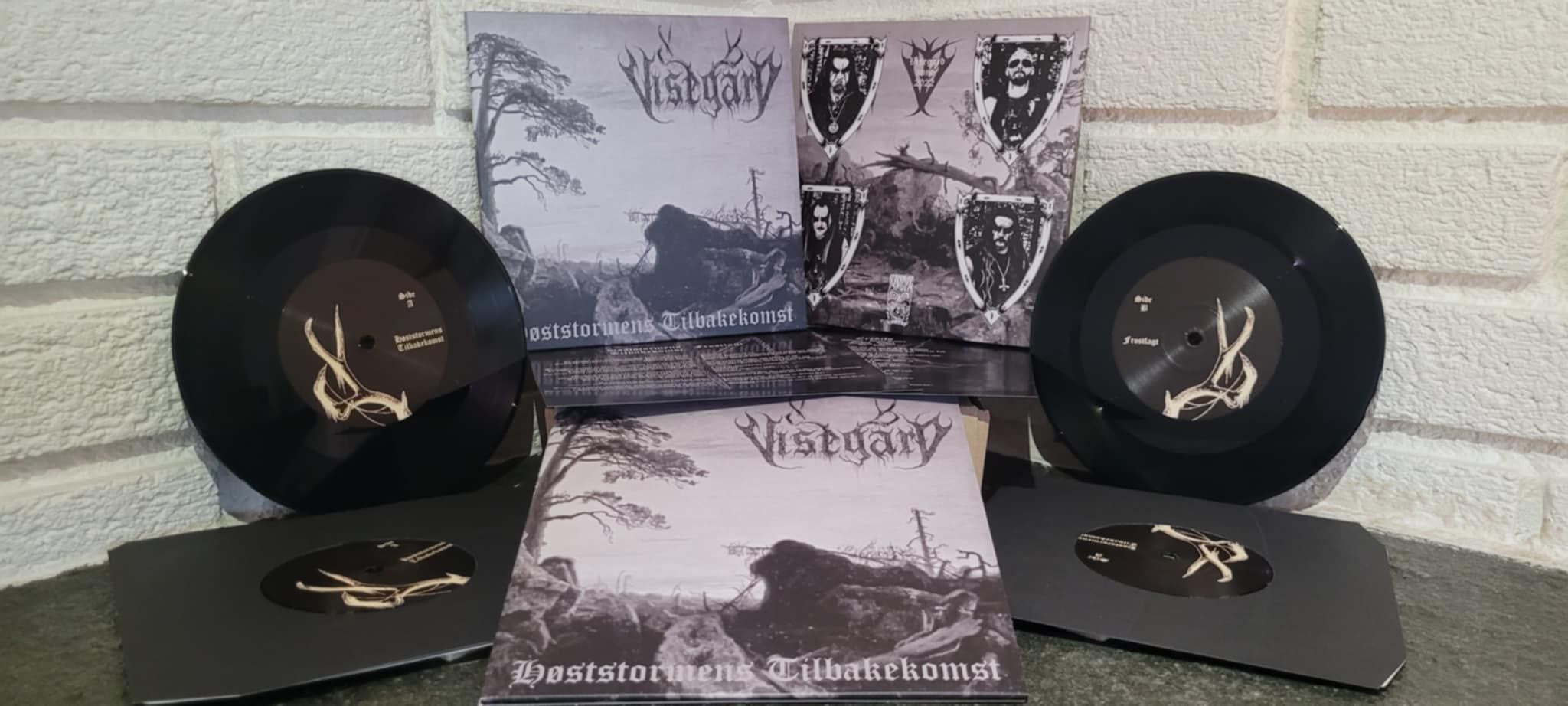 Visegard Høststormens Tilbakekomst 7" EP svart vinyl