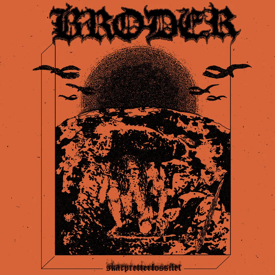 Broder Skarpretterfossilet LP svart vinyl blackened death