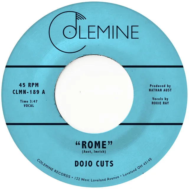 Dojo Cuts Rome 7" vinylsingel gullvinyl soul