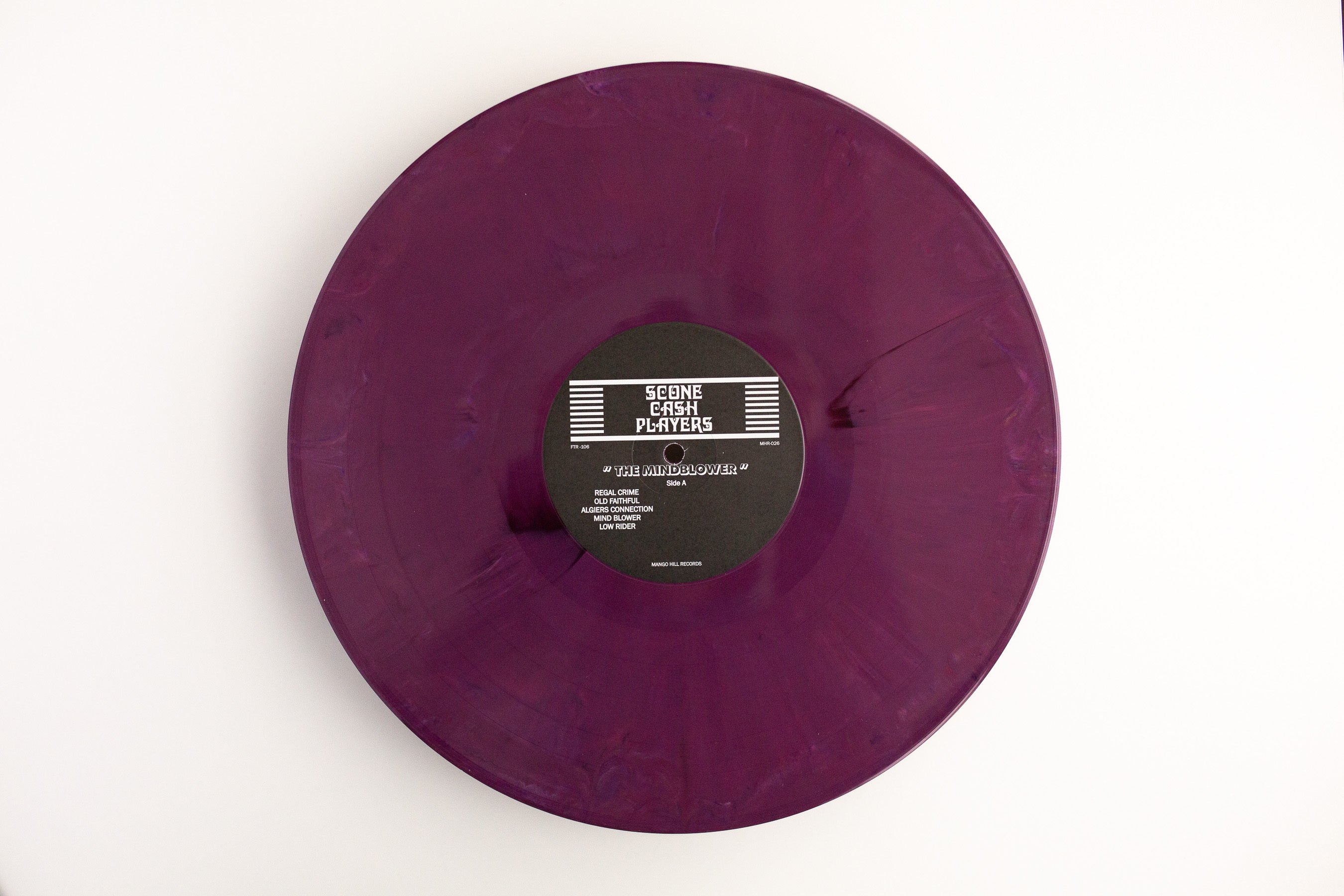 Scone Cash Players The Mind Blower LP signert fargevinyl