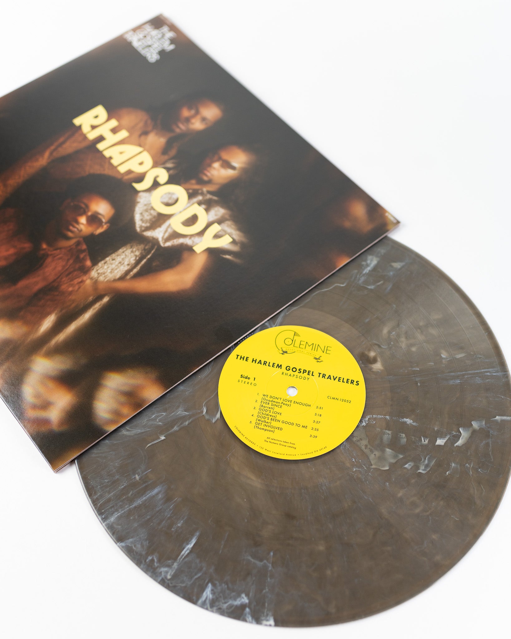 Harlem Gospel Travelers Rhapsody LP swirl vinyl