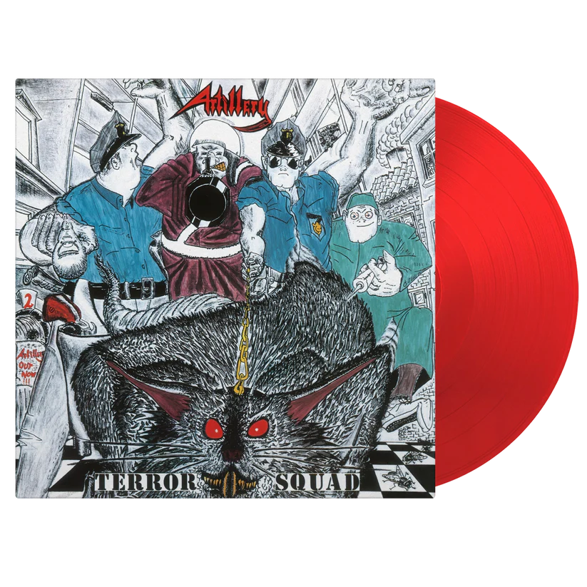 Artillery Terror Squad LP rød vinyl
