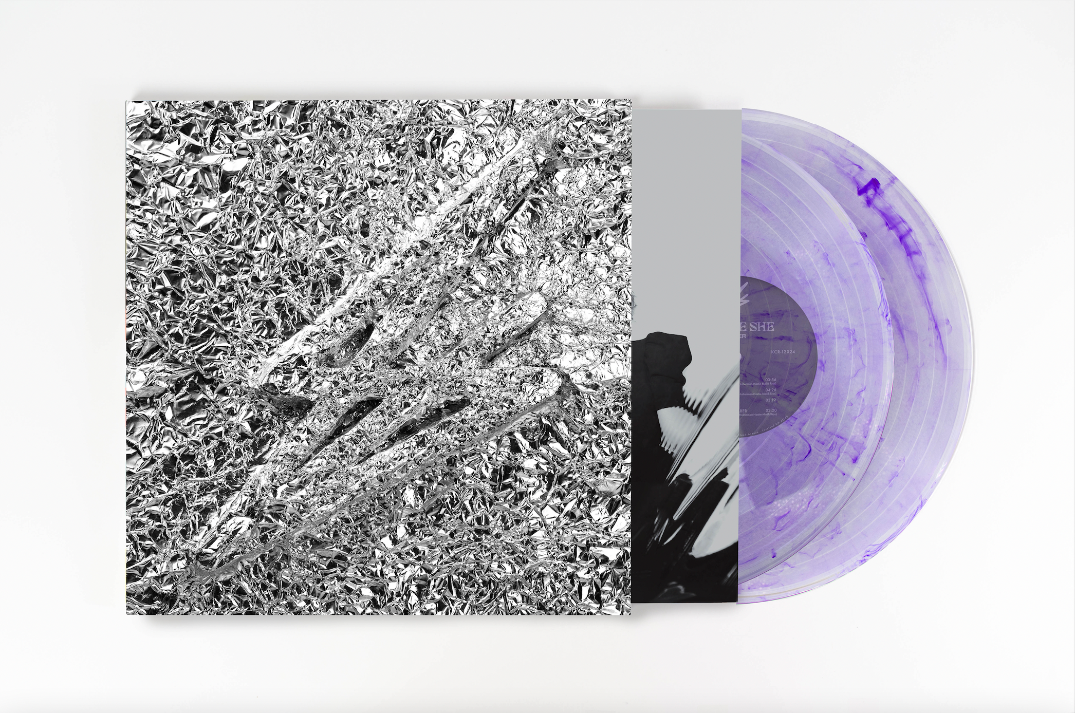 Karma Chief Say She She Silver LP klar lilla swirl vinyl