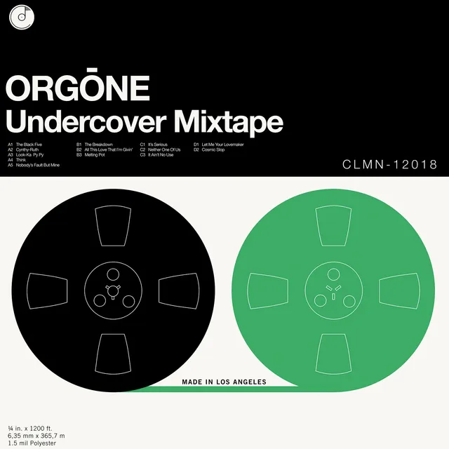 Colemine Orgone Undercover Mixtape CD funk soul covers