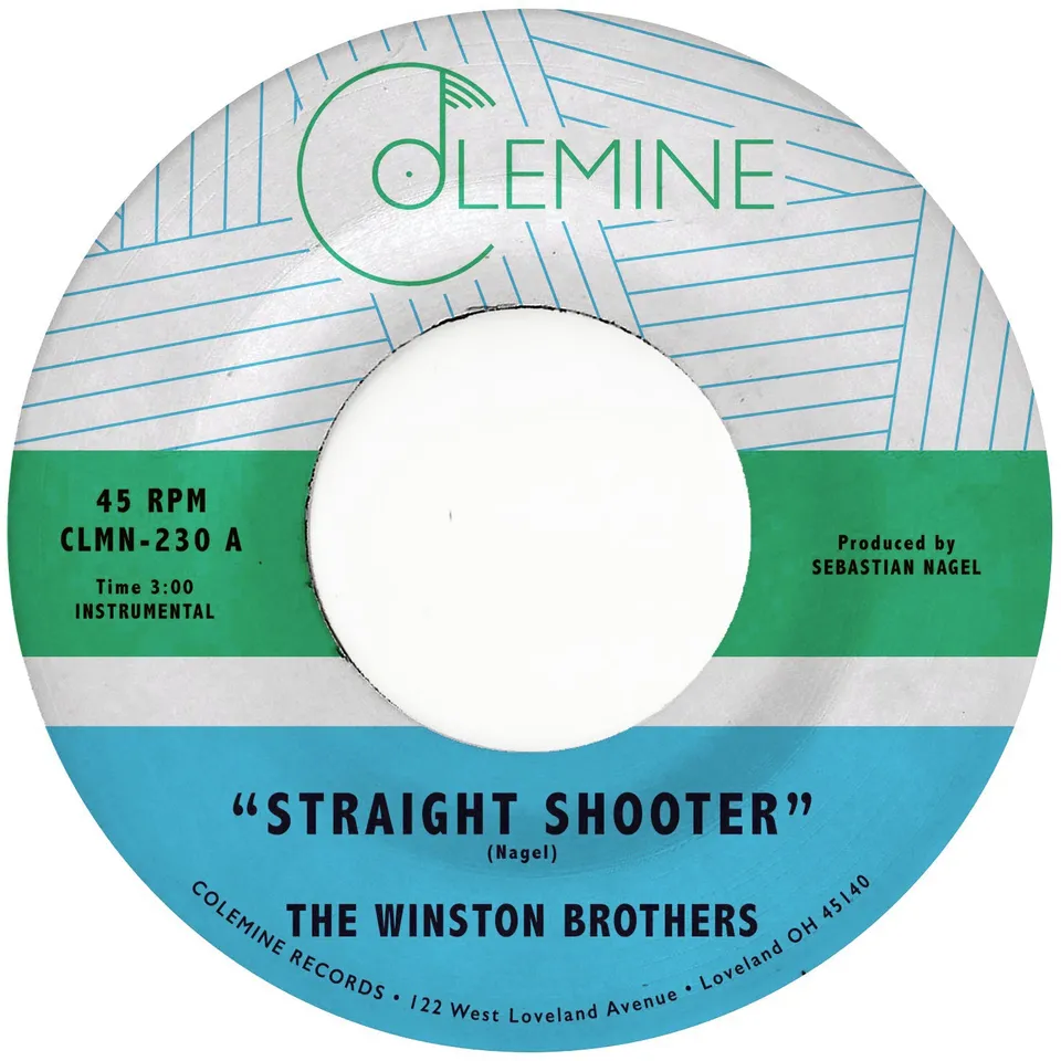 Winston Brothers Straight Shooter 7-tommer vinyl island sky blue
