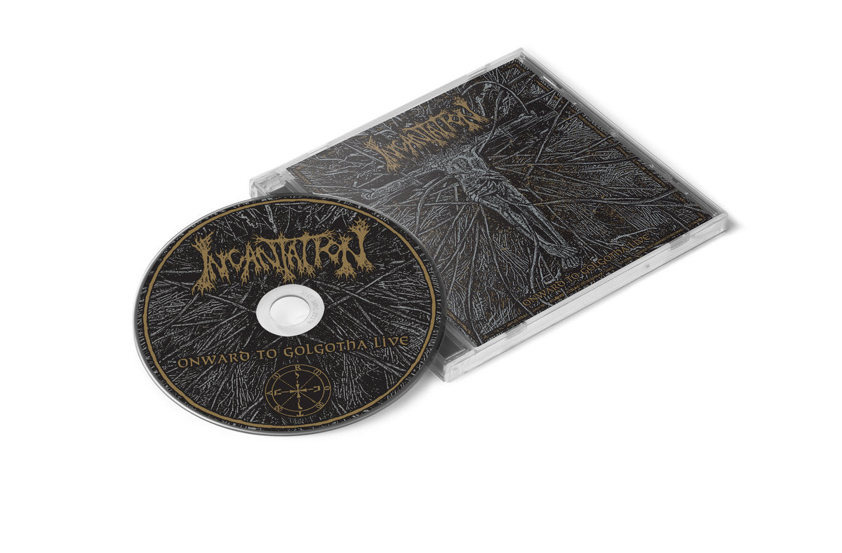 Incantation Onward To Golgotha Live CD jewelcase