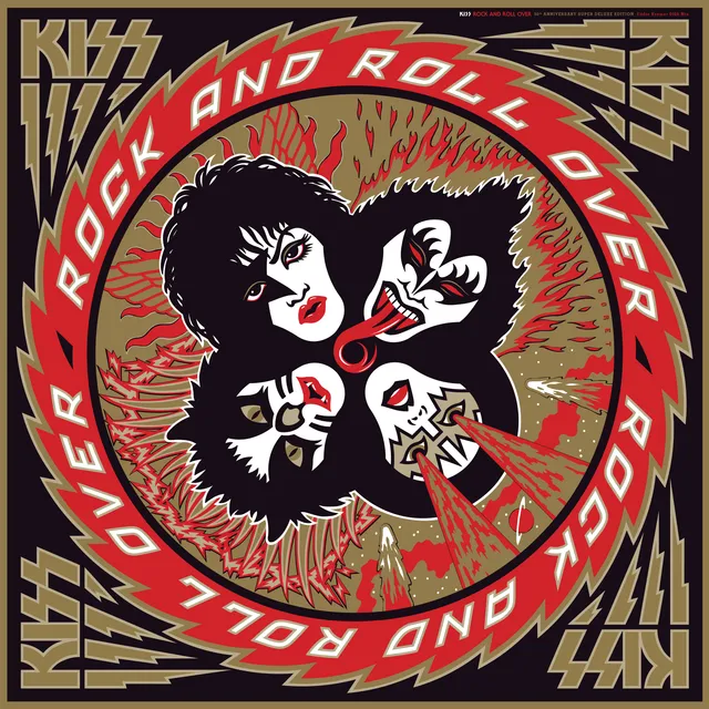 Kiss Rock and Roll Over 50th Anniversary LP