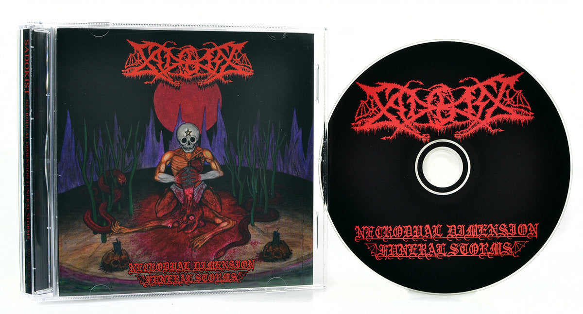 Sadokist Necrodual Dimension Funeral Storms CD thrash