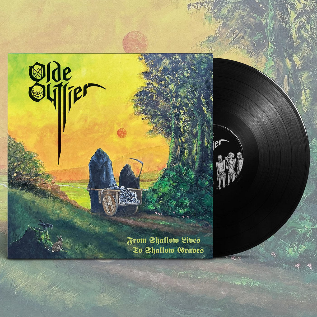 Olde Outlier From Shallow Lives LP vinyl death