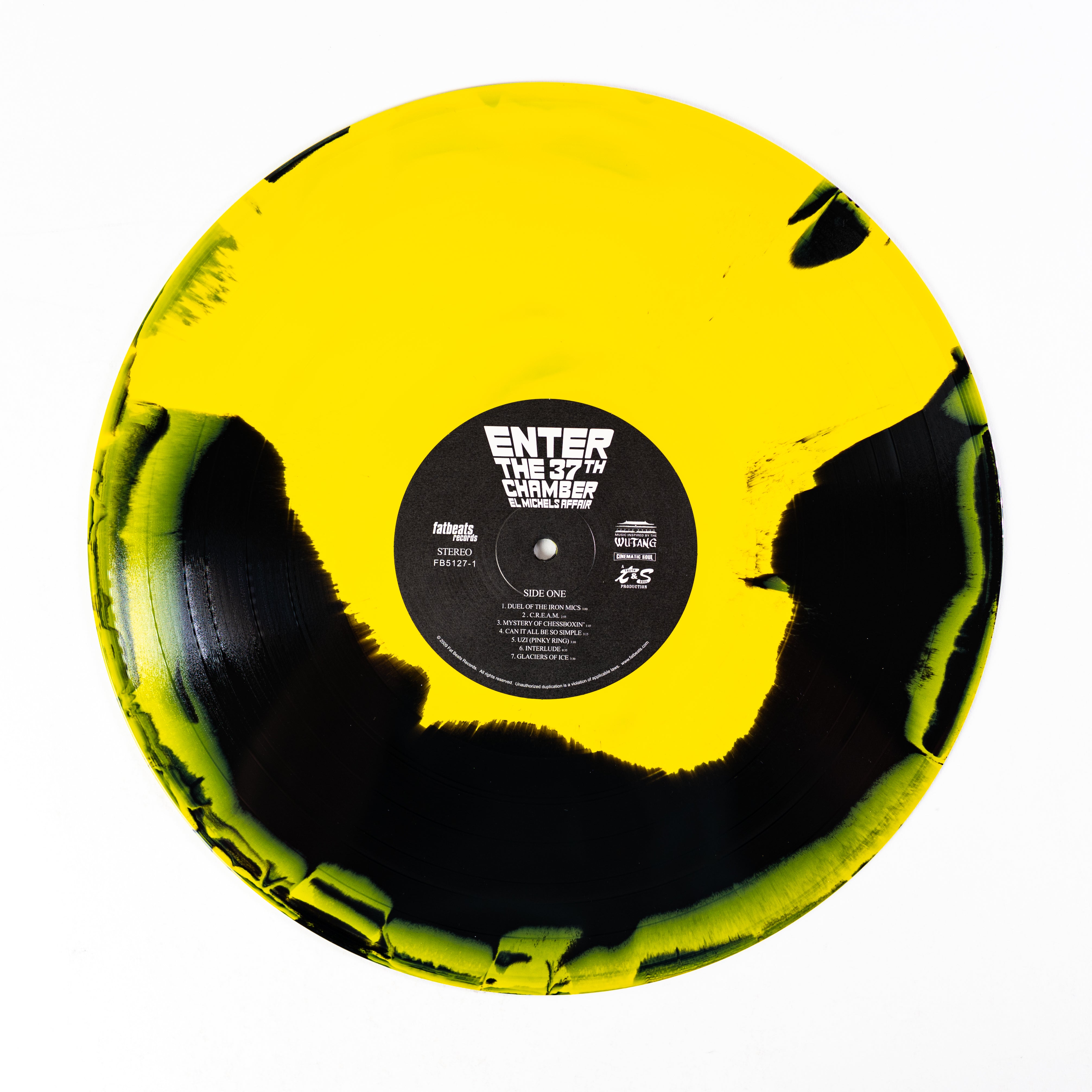 El Michels Affair Enter The 37th Chamber LP gul-svart vinyl