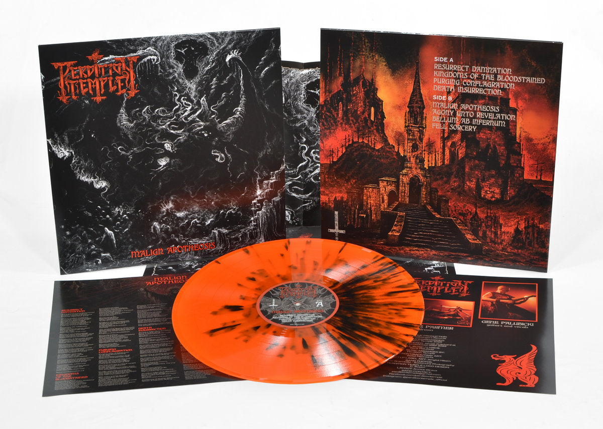 Perdition Temple Malign Apotheosis LP splatter
