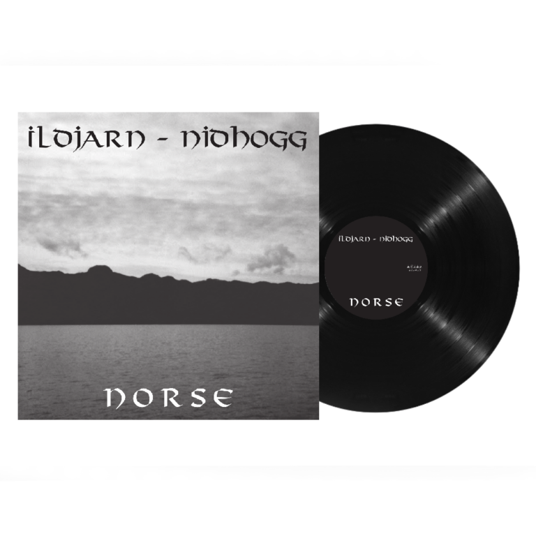 Ildjarn-Nidhogg Norse LP 180g svart vinyl etching