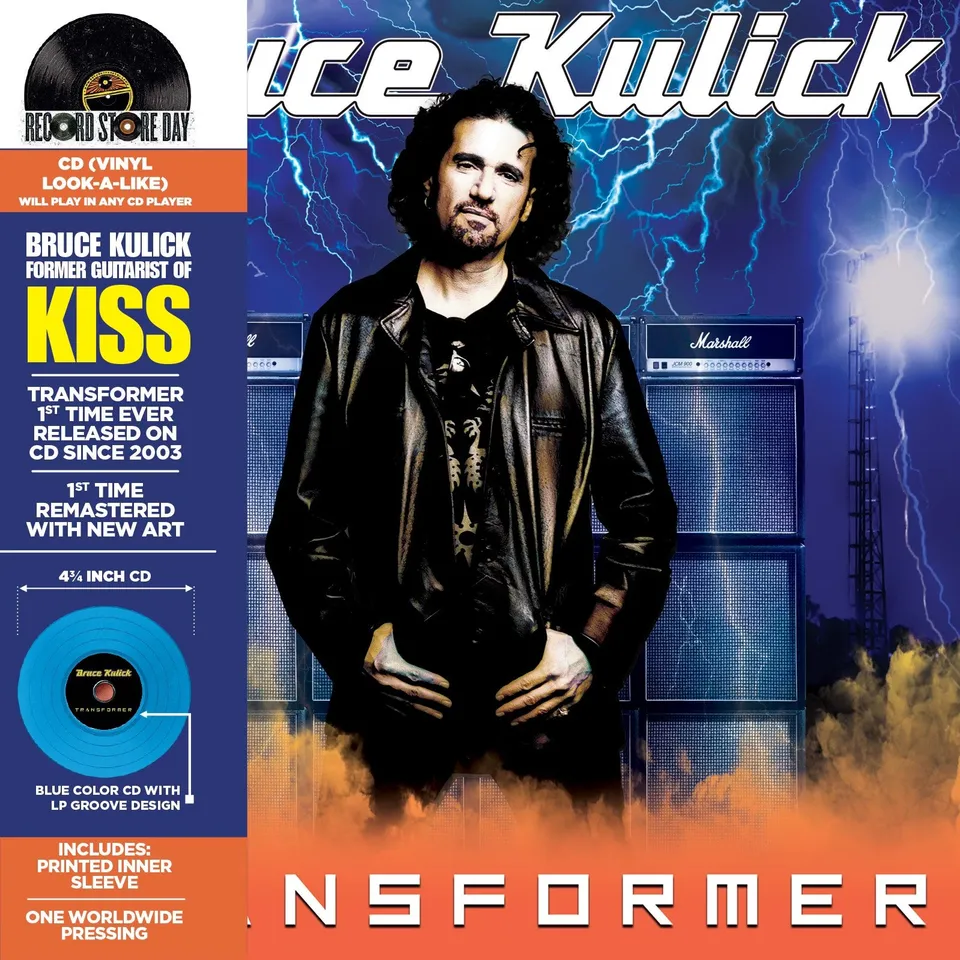 Bruce Kulick Transformer CD blue vinyl replica RSD 2026
