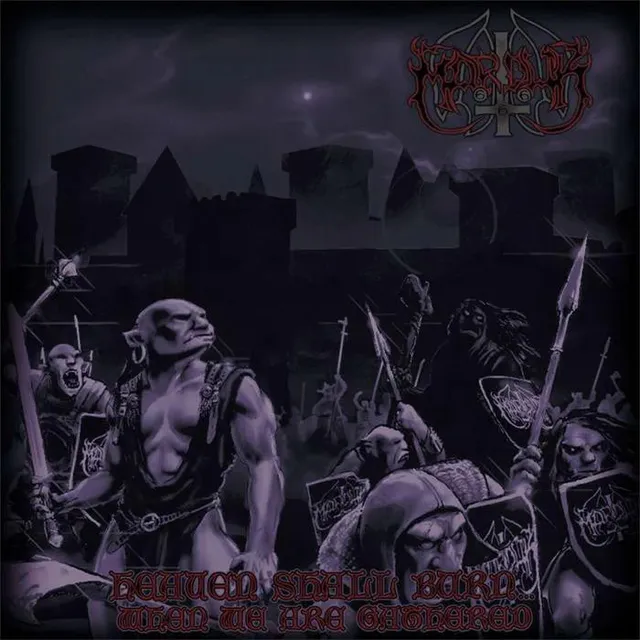 Marduk Heaven Shall Burn Gathered LP lavender vinyl