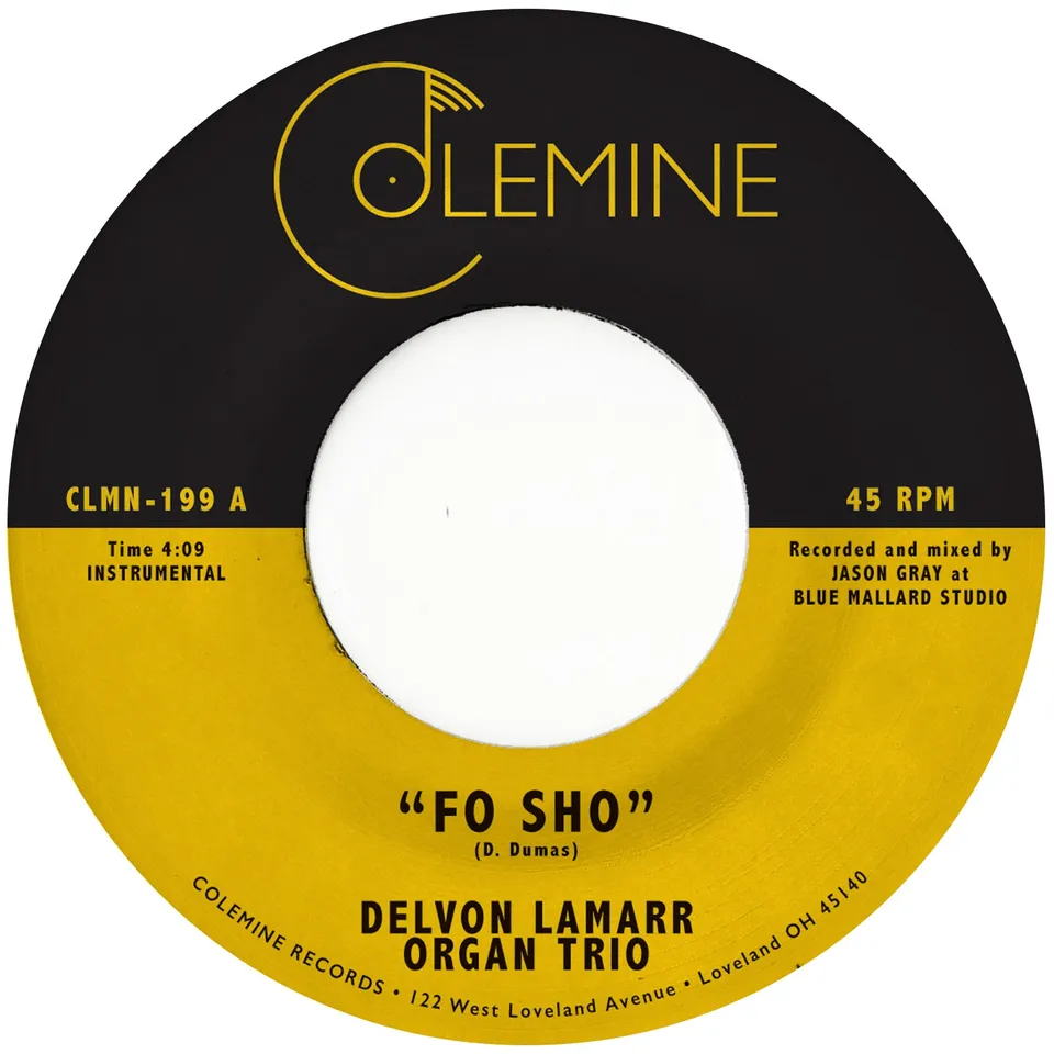 Delvon Lamarr Organ Trio Fo Sho 7" vinyl rosa limited