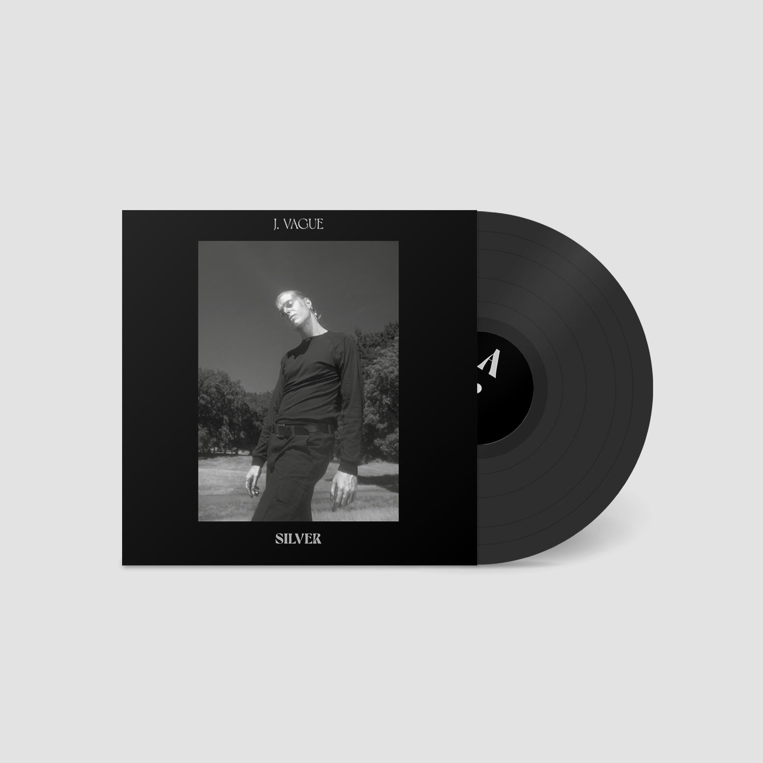 Mansions and Millions J. Vague SILVER vinyl håndlakkert 150