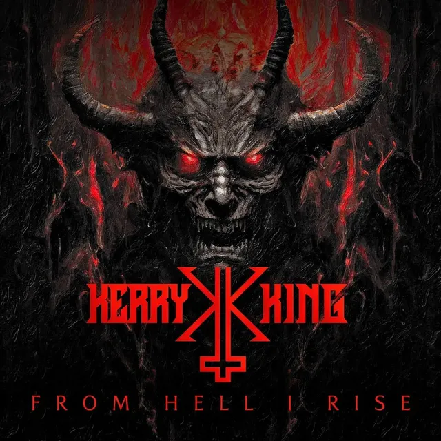 Kerry King From Hell I Rise LP rød oransje vinyl