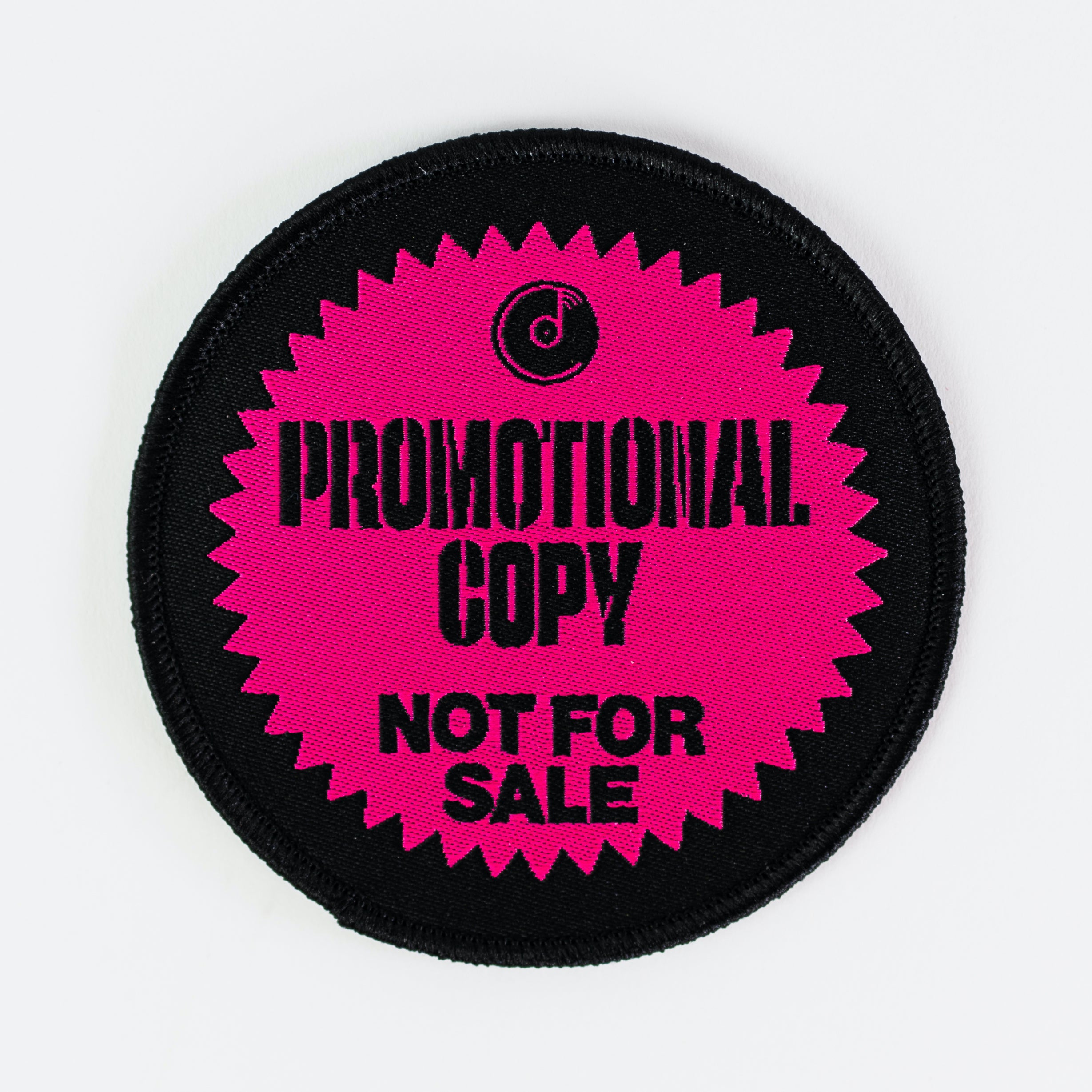 Promo Only Not For Sale patch strykemerke 3 tommer