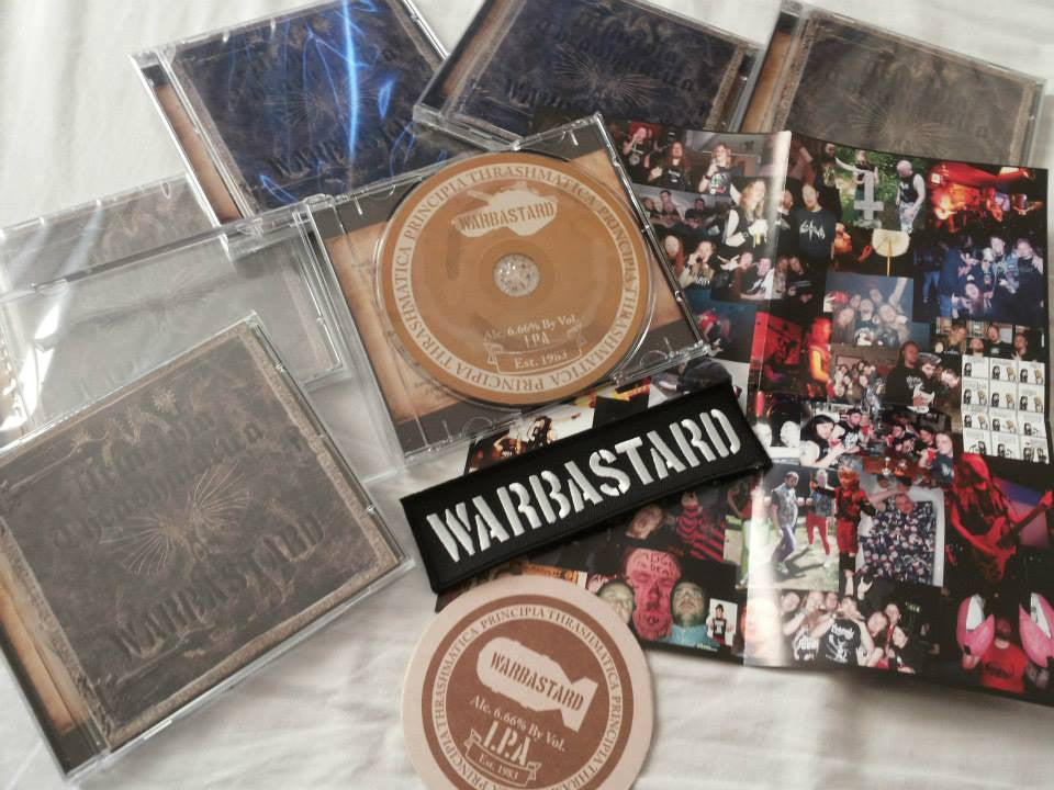 Warbastard Principia Thrashmatica CD med patch
